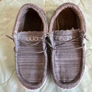 Hey Dude Charcoal Slip-On Shoes Kids size 12